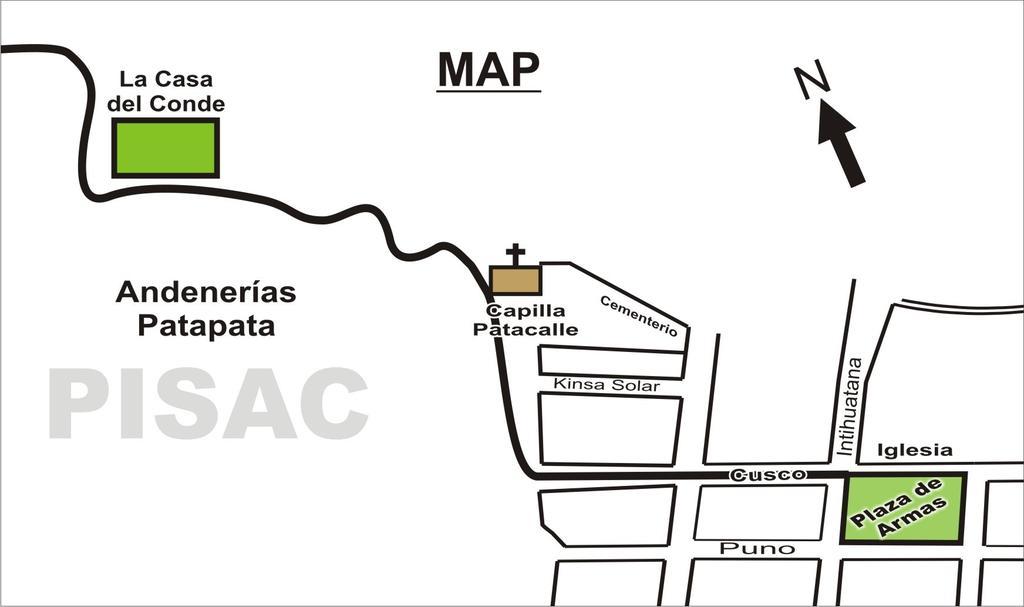 La Casa Del Conde Panzió Pisac Kültér fotó